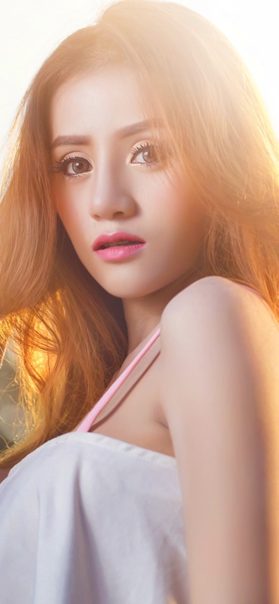 Women Model, Brunette, Asian, 1080x2340