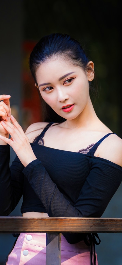 Women Model, Asian, 1080x2340