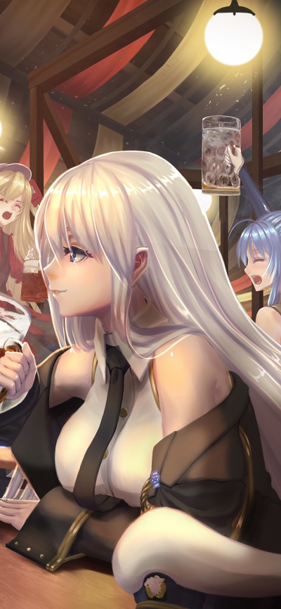 Anime Azur Lane, Enterprise (Azur Lane), 1080x2340