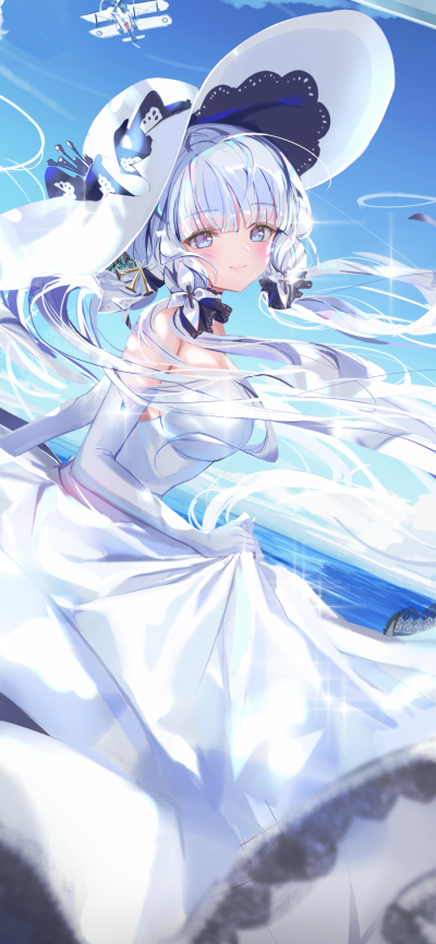 Anime Azur Lane, Illustrious (Azur Lane), 1080x2340