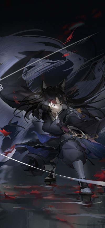 Video Game Arknights, Saga (Arknights), 1080x2340