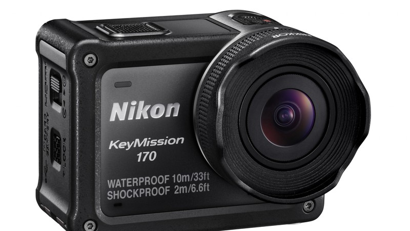 Nikon KeyMission 170, review, action camera, Photokina 2016, 4k video, lens, unboxing