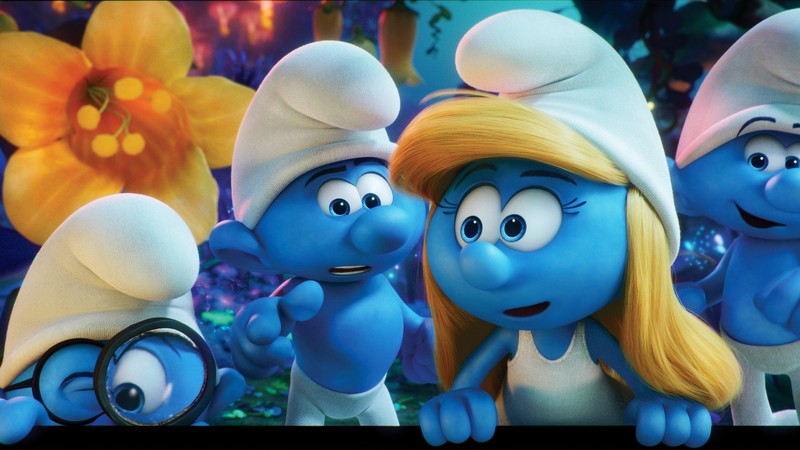 Get Smurfy, Best Animation Movies of 2017, blue