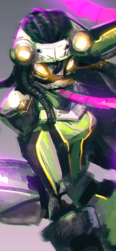 Anime My Hero Academia, Tsuyu Asui, Mecha, 1080x2340