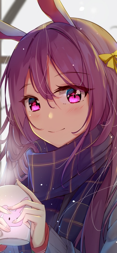 Anime Touhou, Reisen Udongein Inaba, 1080x2340