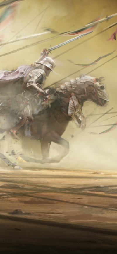 Fantasy Knight, Armor, Horse, Warrior, 1080x2340