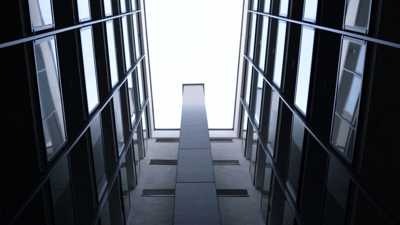 building, architecture, symmetry, 4k