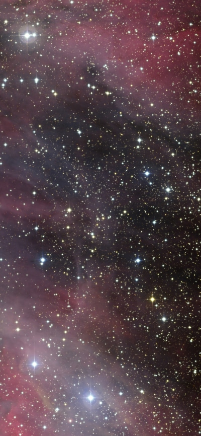 Sci Fi Nebula, Space, Stars, Carina Nebula, 1080x2340