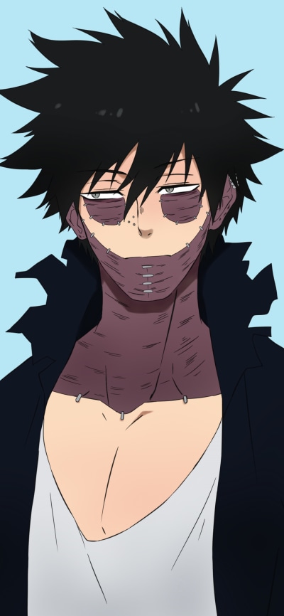 Anime My Hero Academia, Dabi (Boku No Hero Academia), Overhaul (My Hero Academia), 1080x2340