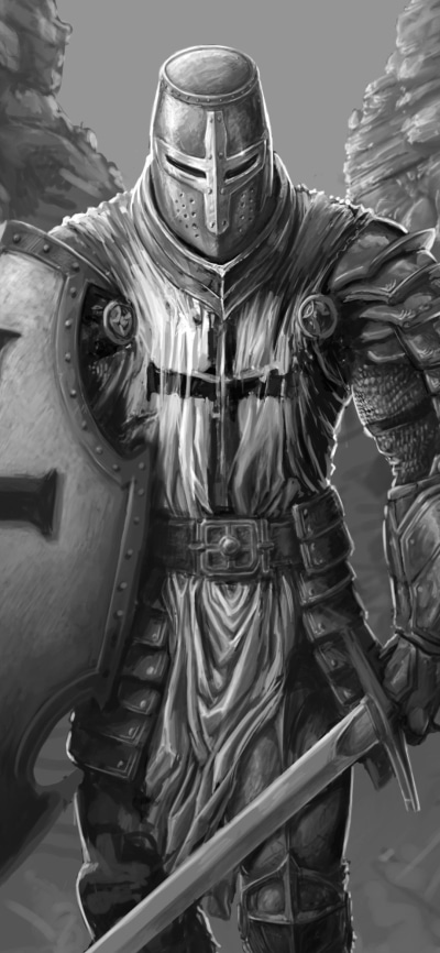 Fantasy Knight, Sword, Warrior, 1080x2340