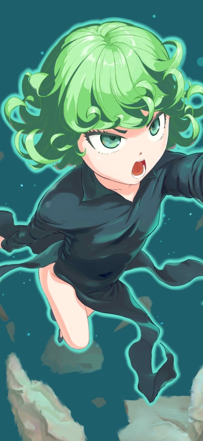 Anime One-Punch Man, Tatsumaki (One-Punch Man), 1080x2340