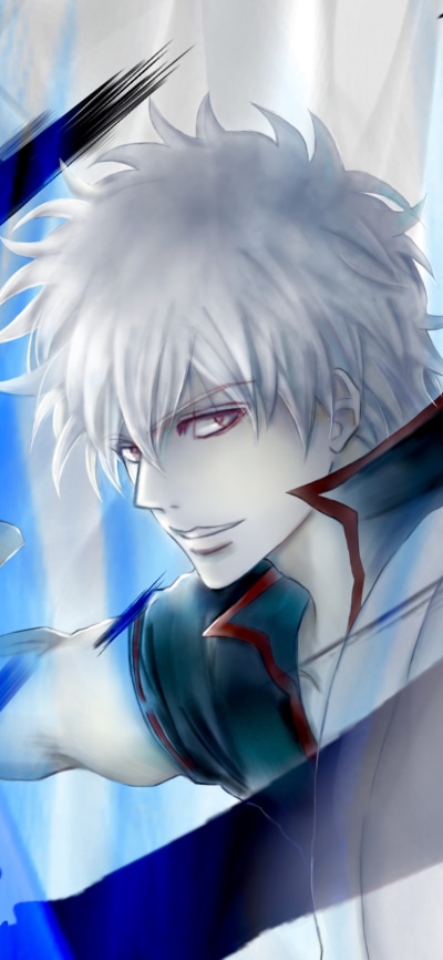 Anime Gintama, Gintoki Sakata, 1080x2340