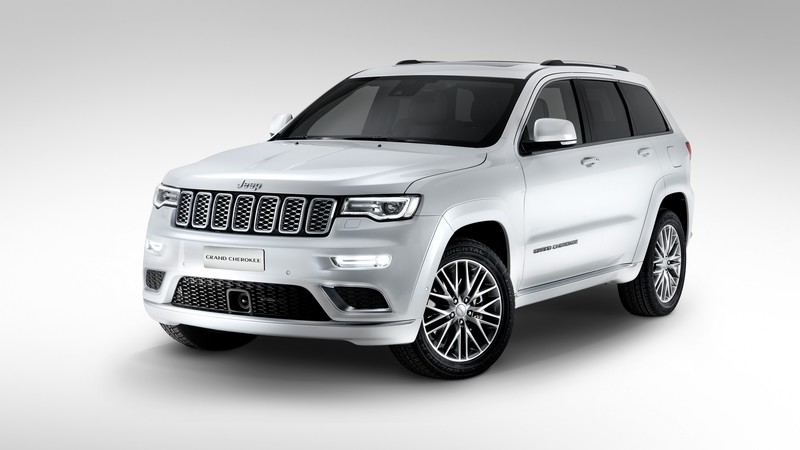 Jeep grand cherokee Summit, paris auto show 2016, moparone, white