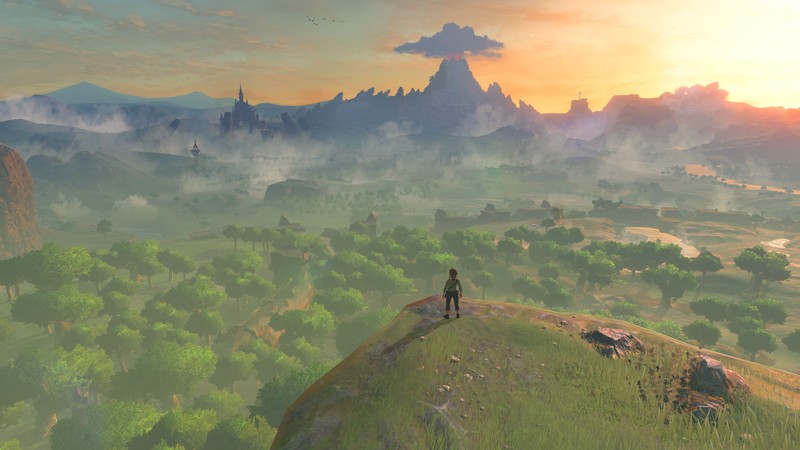 The Legend of Zelda: Breath of the Wild, best games, nature, Wii U, NX