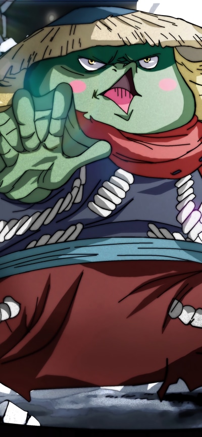 Anime One Piece, Kawamatsu (One Piece), 1080x2340