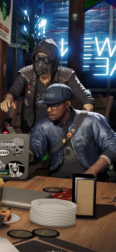Video Game Watch Dogs 2, 1080x2340