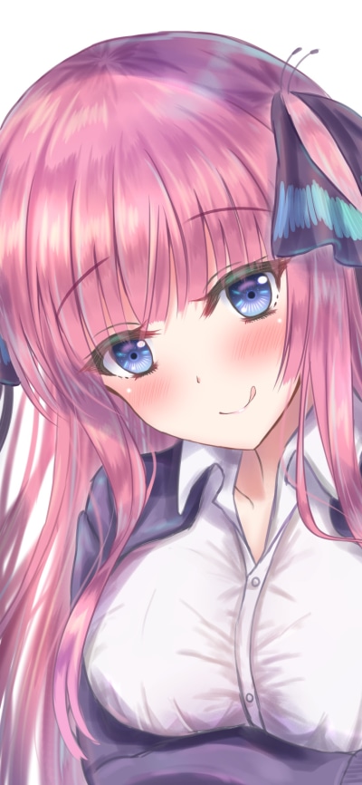 Anime The Quintessential Quintuplets, Nino Nakano, 1080x2340