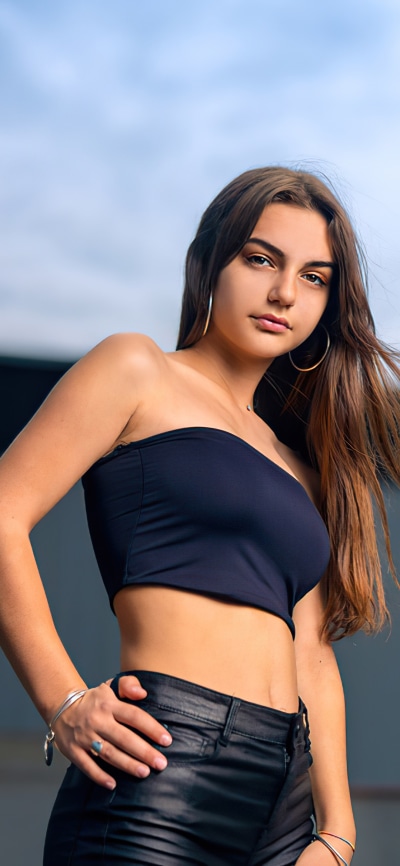 Women Model, Brunette, Long Hair, 1080x2340