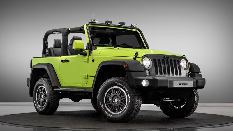 jeep wrangler rubicon, paris auto show 2016, moparone, green