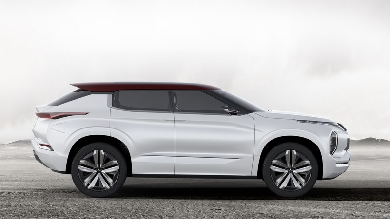Mitsubishi GT-PHEV, paris auto show 2016, Hybrid, crossover