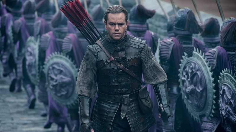 The Great Wall, Matt Damon, best movies