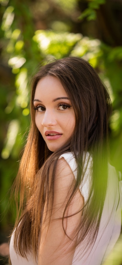 Women Model, Brunette, Long Hair, 1080x2340