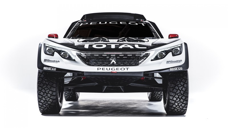 Peugeot 3008 DKR, Paris Auto Show 2016, Dakar challenge, rally