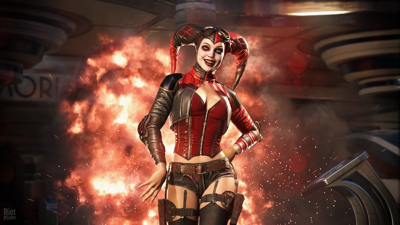 Injustice 2, Harley Quinn, fighting, PC, PlayStation, PS4, Xbox One