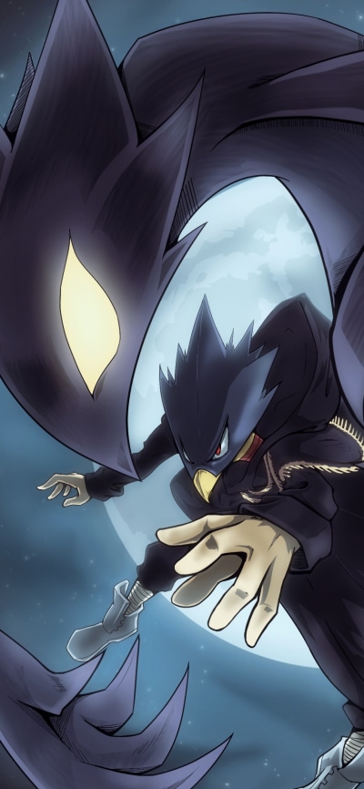 Anime My Hero Academia, Fumikage Tokoyami, 1080x2340