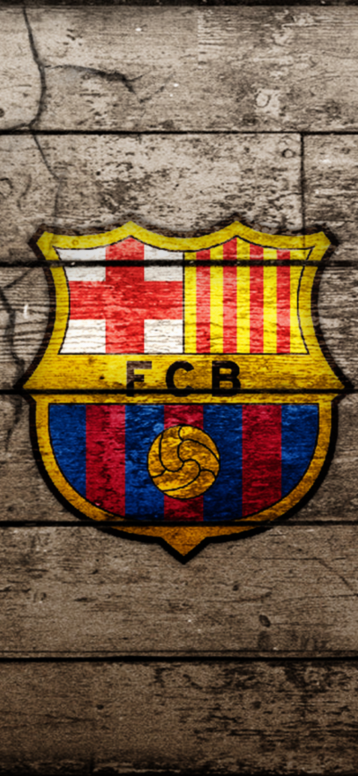 Sports FC Barcelona, Emblem, Logo, Soccer, 1080x2340