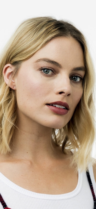 Celebrity Margot Robbie, Actress, Australian, Lipstick, Blue Eyes, Blonde, 1080x2340