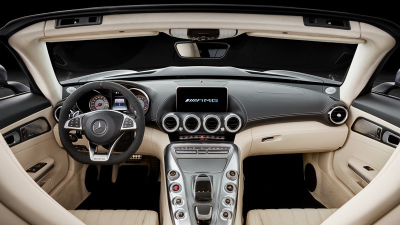 Mercedes-AMG GT C Roadster, paris auto show 2016, roadster, interior