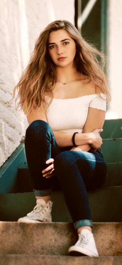 Women Model, Long Hair, Blonde, 1080x2340