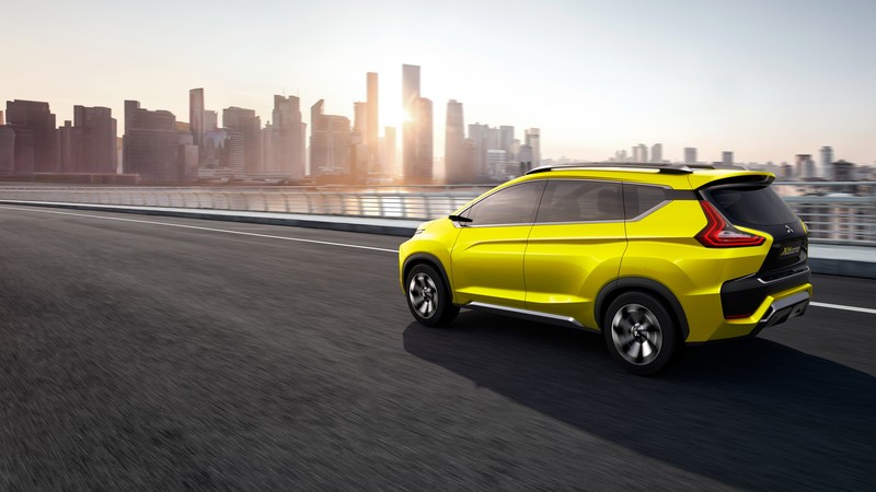 Mitsubishi XM, paris auto show 2016, Hybrid, crossover
