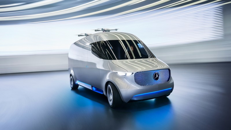 Mercedes-Benz Vision Van, Vision Van, silver