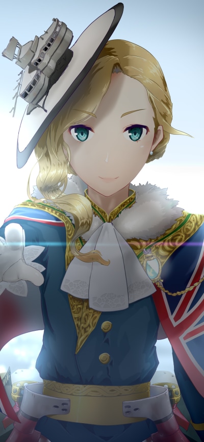 Anime Azur Lane, Hood (Azur Lane), 1080x2340