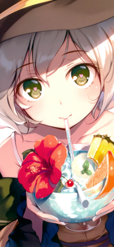 Anime Touhou, Koishi Komeiji, 1080x2340