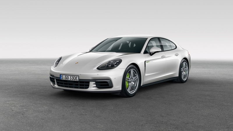 Porsche Panamera 4 E-Hybrid, paris auto show 2016, Hybrid, white