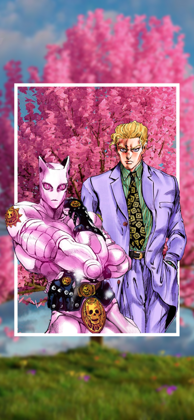 Anime Jojos Bizarre Adventure, Yoshikage Kira, Killer Queen (Jojos Bizarre Adventure), Jojos Bizarre Adventure: Diamond Is Unbreakable, 1080x2340
