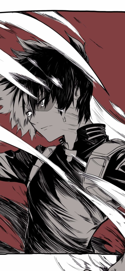 Anime My Hero Academia, Shoto Todoroki, 1080x2340