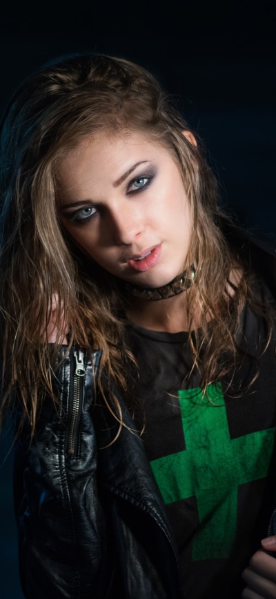 Women Model, Brunette, Blue Eyes, Elizabeth Deitz, 1080x2340