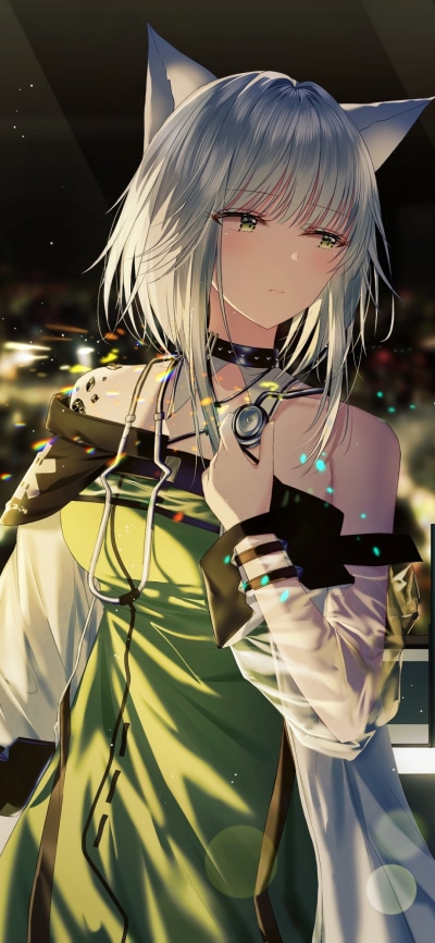 Video Game Arknights, Kaltsit (Arknights), 1080x2340