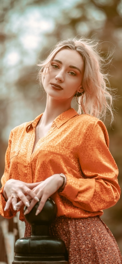 Women Model, Blonde, 1080x2340