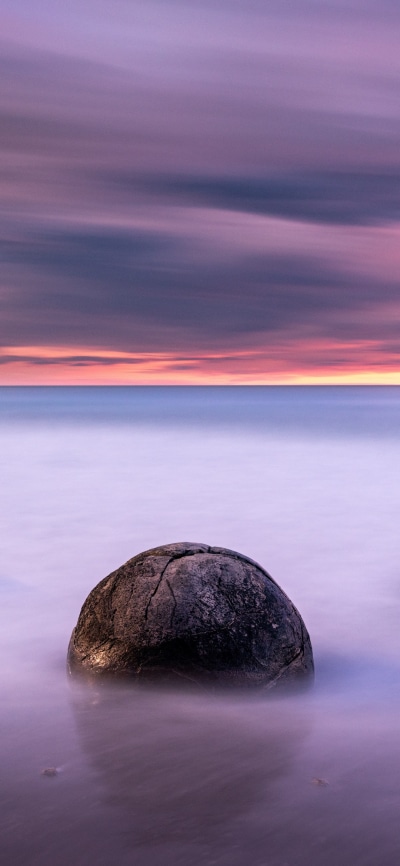 Earth Ocean, Horizon, Sunrise, Nature, 1080x2340