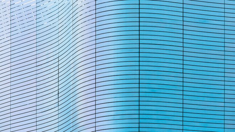 facade, building, stripes, minimalism, 4k