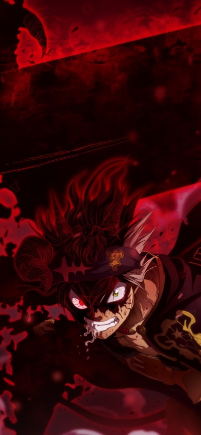 Anime Black Clover, Asta (Black Clover), 1080x2340