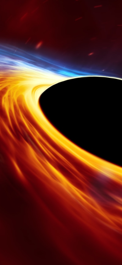 Sci Fi Black Hole, Space, 1080x2340