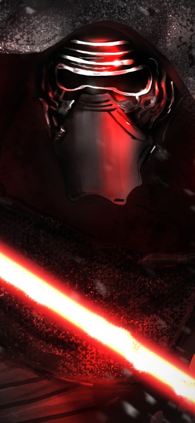 Movie Star Wars Episode VII: The Force Awakens, Star Wars, Kylo Ren, 1080x2340