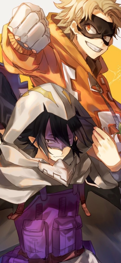 Anime My Hero Academia, Tamaki Amajiki, Taishiro Toyomitsu, 1080x2340