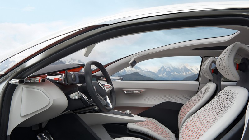 Renault Eolab, hybrid, Auto Expo 2016, interior
